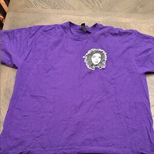 Purple Graphic T-Shirt